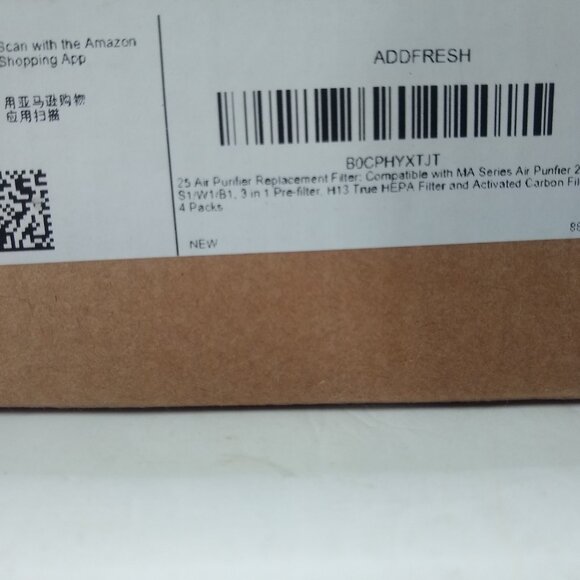 True Hepa Replacement Filter,compatible with Ma Air Purifier 25 Series, in 1 Pre - Picture 4 of 6